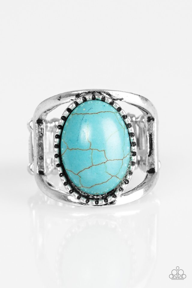 Canyon Cache Blue Ring - Angie's $5.00 Bling