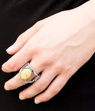 Load image into Gallery viewer, Canyon Cache Yellow Ring - Angie&#39;s $5.00 Bling