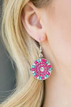Load image into Gallery viewer, Caribbean Cruzin Pink Earrings
