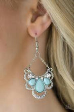 Load image into Gallery viewer, Caribbean Royalty Blue Earrings