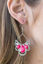 Load image into Gallery viewer, Caribbean Royalty Pink Earrings