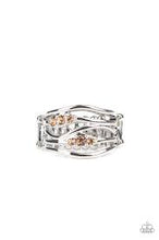 Load image into Gallery viewer, Cash Dash Brown Ring - Angie&#39;s $5.00 Bling
