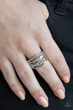 Load image into Gallery viewer, Cash Dash Brown Ring - Angie&#39;s $5.00 Bling