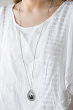 Load image into Gallery viewer, Castle Cabaret Black Necklace - Angie's $5.00 Bling