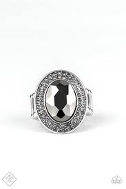 Castle Lockdown Silver Ring - Angie's $5.00 Bling