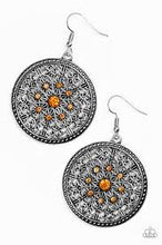Load image into Gallery viewer, Catch a Chill Orange Earrings