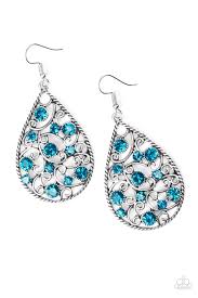Certainly Courtier Blue Earrings