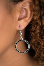 Load image into Gallery viewer, Champagne Chic Black Earrings
