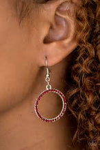 Load image into Gallery viewer, Champagne Chic Red Earrings
