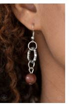 Load image into Gallery viewer, Charmed, I Am Sure Brown Blockbuster Necklace - Angie&#39;s $5.00 Bling