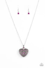 Load image into Gallery viewer, Charmingly Casanova Pink Necklace