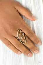 Load image into Gallery viewer, Chasing Starlight Brass Ring - Angie&#39;s $5.00 Bling