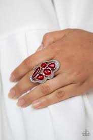 Cherished Collection Red Ring - Angie's $5.00 Bling