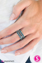 Load image into Gallery viewer, Chicly Chicago Blue Ring - Angie&#39;s $5.00 Bling