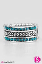 Load image into Gallery viewer, Chicly Chicago Blue Ring - Angie&#39;s $5.00 Bling
