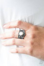 Load image into Gallery viewer, Chief of Chic White Ring - Angie&#39;s $5.00 Bling