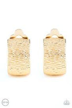 Load image into Gallery viewer, Cirque Du Couture Gold Clip On Earrings