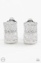 Load image into Gallery viewer, Cirque Du Couture Silver Clip On Earrings
