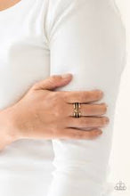 Load image into Gallery viewer, City Center Brass Skinny Band Ring