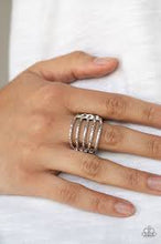 Load image into Gallery viewer, Classic Sheen Silver Ring - Angie&#39;s $5.00 Bling