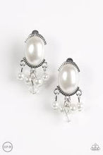 Load image into Gallery viewer, Classy Casablanca White Clip On Earrings