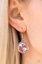 Load image into Gallery viewer, Classy and Glassy Pink Earrings