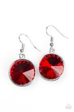 Load image into Gallery viewer, Classy and Glassy Red Earrings
