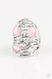 Clear the Sway Pink Ring - Angie's $5.00 Bling