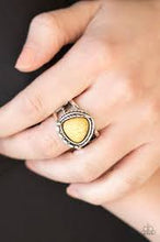 Load image into Gallery viewer, Cliff Climber Yellow Ring - Angie&#39;s $5.00 Bling