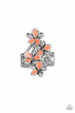 Load image into Gallery viewer, Climbing Gardens Orange Ring - Angie&#39;s $5.00 Bling