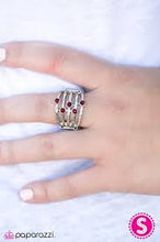 Load image into Gallery viewer, Close Ranks Red Ring - Angie&#39;s $5.00 Bling