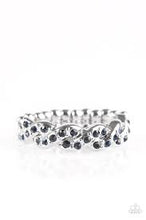 Load image into Gallery viewer, Cold Hard Cash Blue Skinny Band Ring - Angie&#39;s $5.00 Bling