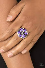 Load image into Gallery viewer, Color Me Calla Lily Purple Ring - Angie&#39;s $5.00 Bling