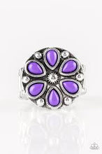 Load image into Gallery viewer, Color Me Calla Lily Purple Ring - Angie&#39;s $5.00 Bling