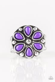 Color Me Calla Lily Purple Ring - Angie's $5.00 Bling