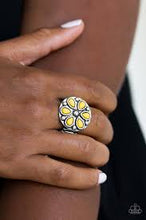 Load image into Gallery viewer, Color Me Calla Lily Yellow Ring - Angie&#39;s $5.00 Bling