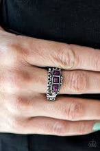Load image into Gallery viewer, Color Me EMPRESSed Purple Skinny Band Ring