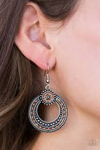 Load image into Gallery viewer, Colorful Coasts Brown Earrings