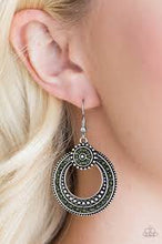 Load image into Gallery viewer, Colorful Coasts Green Earrings