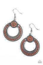Load image into Gallery viewer, Colorful Coasts Orange Earrings