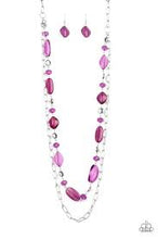 Load image into Gallery viewer, Colorful Couture Purple Necklace - Angie's $5.00 Bling