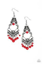 Load image into Gallery viewer, Colorfully Cabaret Red Earrings