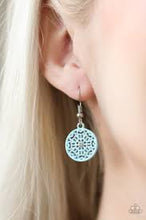 Load image into Gallery viewer, Colorfully Capricious Blue Earrings