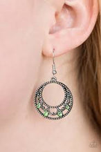 Load image into Gallery viewer, Colorfully Carefree Green Earrings