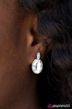Load image into Gallery viewer, Come Waltz May White Post Earrings