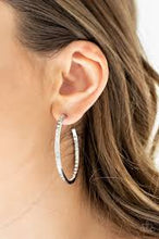 Load image into Gallery viewer, Comin Into Money White Earrings