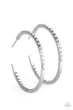 Load image into Gallery viewer, Comin Into Money White Earrings