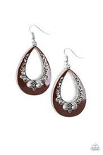 Load image into Gallery viewer, Compliments to the Chic Brown Earrings