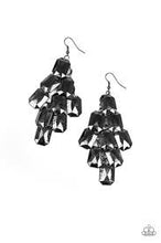 Load image into Gallery viewer, Contemporary Catwalk Black Earrings