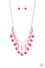 Load image into Gallery viewer, Cool Cascade Pink Necklace
